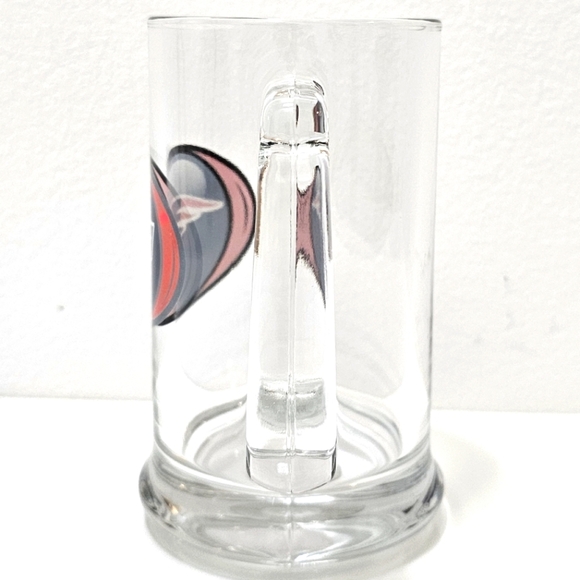 NFL New England Patriots Team Beer Stein Glass Mug - Picture 3 of 14